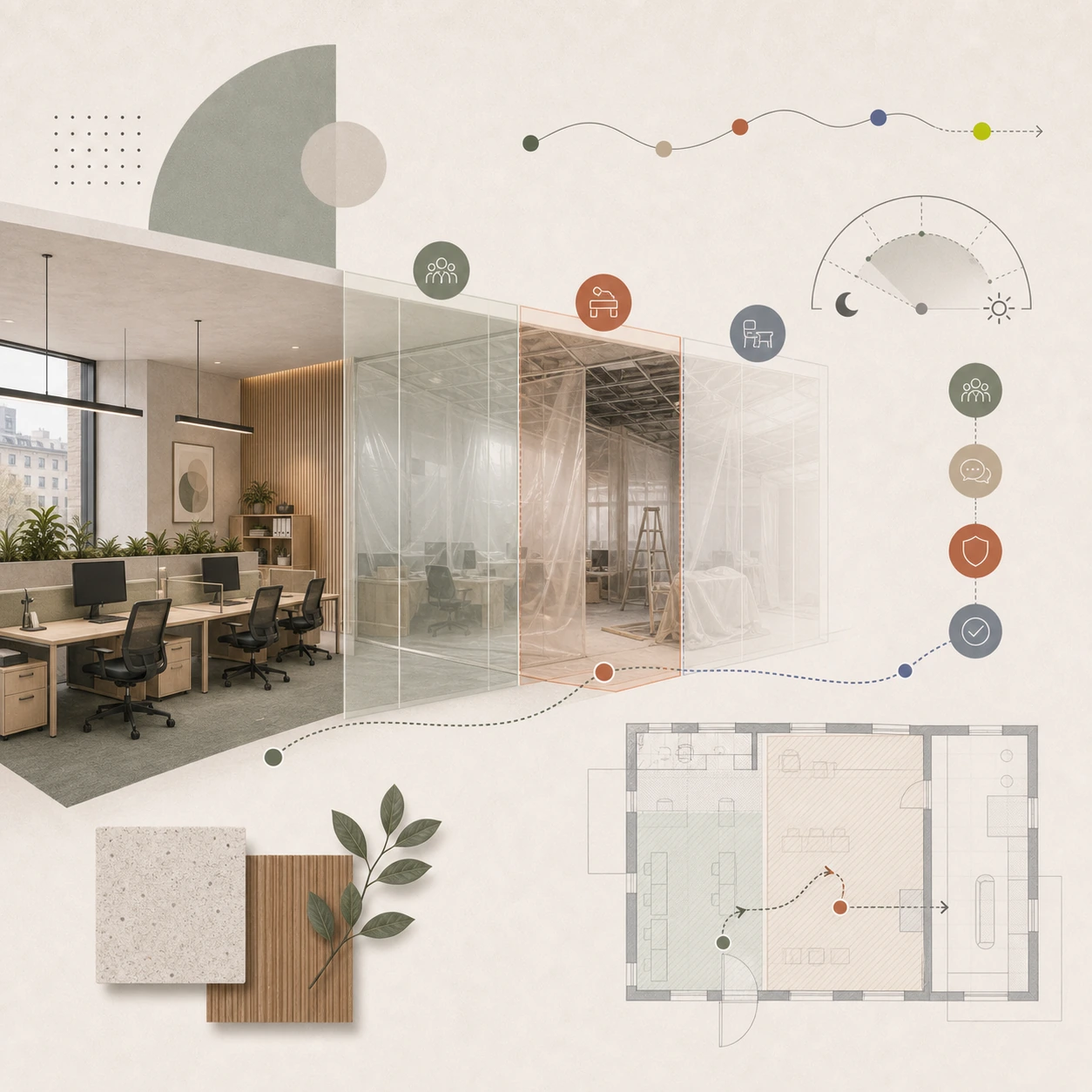 Kontorsdesign och employer branding Stockholm