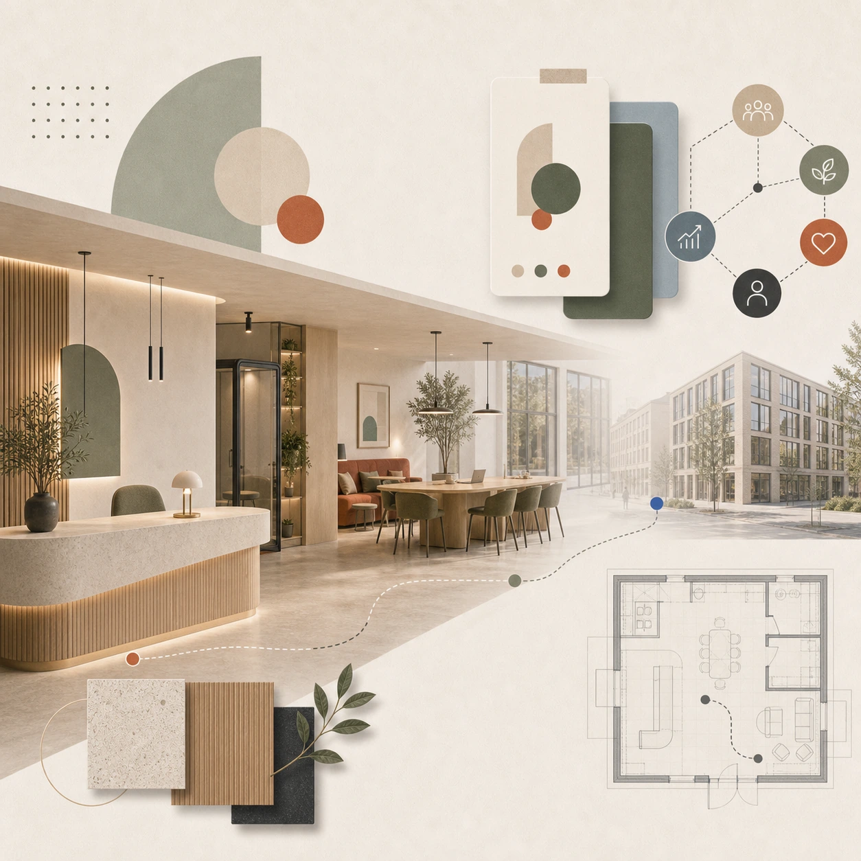 Kontorsdesign och employer branding Stockholm